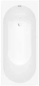 Villeroy & Boch Oberon 2.0 bad rechthoek 180x80cm Stone White mat ubq181obr2dv-rw