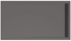Xenz Easy-Tray douchebak 150x80x5cm antraciet