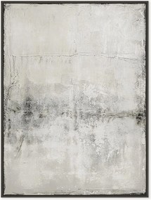 Handbeschilderde ingelijste canvasdoek Simple Living
