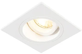 Smart inbouwspot wit vierkant incl. wifi GU10 - Chuck Modern GU10 Binnenverlichting Lamp