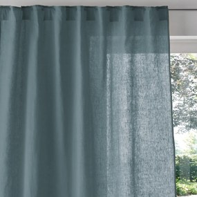 Gewassen linnen gordijn met verborgen lussen Onega
