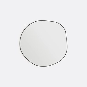 Organische vorm spiegel, lengte 58 cm, hoogte 58 cm, ORNICA