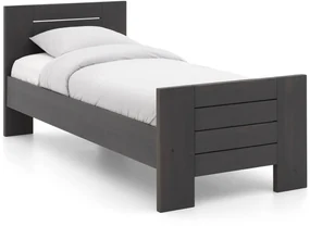 Goossens Bedframe Aberson, 90 x 200 cm met hoog voetbord