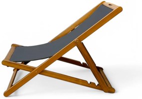 Surat Garden Point set van twee houten ligstoelen