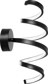 WANDLAMP LED SPRING APP826-W ZWART MAT