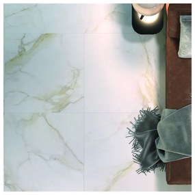 Vloertegel 120x120 Cm Marmerlook Cifre Diamond Gold Mat