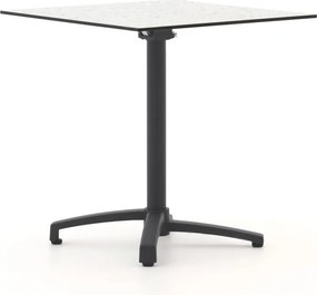 + 15% kassakorting | Inklapbare tafel Bellagio | Vierkant | Tuintafel Kunststof | 70x70cm | 2 personen | Kees Smit Tuinmeubelen