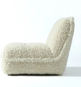 Teddy Fauteuil Zonder Armleuningen Wit