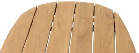 Hoek loungeset 6 personen Aluminium/Rope /Teak Taupe  Santika Furniture Santika