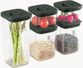Opbergpotten set Matte Green, 5-delig