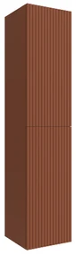 Muebles Raya kolomkast ribbelfront 160cm terracotta