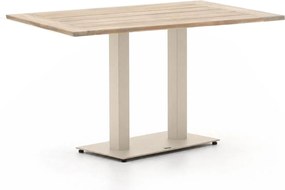 Tuin eettafel Forza | Rechthoekig | Tuintafel Kunststof | 140x80cm | 4 personen | Kees Smit Tuinmeubelen