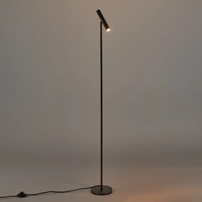 Voetlamp/leeslamp in ijzermetaal, richtbaar, Joha