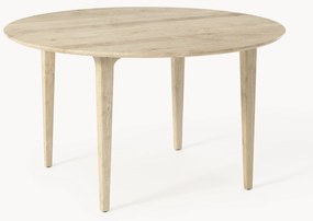 Ronde eettafel Archie van eikenhout, in verschillende formaten