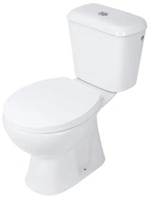 Differnz Toiletpot Duoblok Staand Achter Onder Onderuit Wit 38.500.01