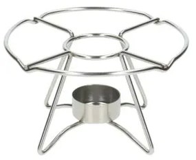 Theelicht, rvs,Ø 15,5 cm