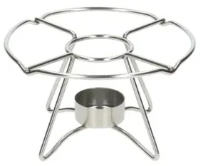 Theelicht, rvs,Ø 15,5 cm