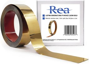 Zelfklevende decoratieve sierlijst Rea P14454CA 3,8cm Gold