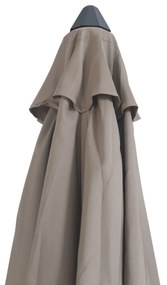 Camello Valerio Stokparasol .m (excl. Voet) Aluminium Taupe
