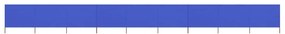 vidaXL Windscherm 9-panelen 1200x80 cm stof azuurblauw