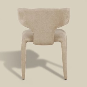 Kare Design Tobi Eetkamerstoel Stof Beige