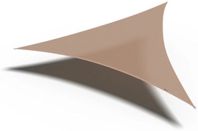 Platinum Coolfit schaduwdoek driehoek 5x5x5 m - sand