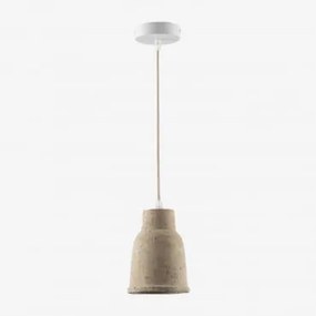 Sainza Terracotta Plafondlamp Tapioca Beige & Ø14 Cm - Sklum
