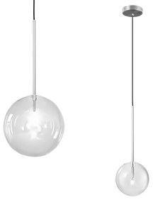 Plafondlamp Hangende Glazen Bol 15cm APP1681-1CP