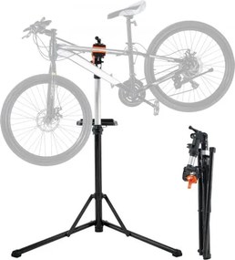 VEVOR Fietsreparatiestandaard Fietsmontagestandaard, Reparatiestandaard voor fietsen, Zware montagestandaard 30 kg, 102-160 cm Hoogteverstelbare fietsstandaard met 360° draaibare klemkop