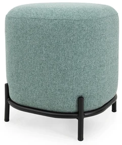 Tenzo Harry Ronde Poef Turquoise