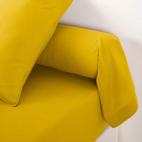 Effen bolstersloop in gewassen katoen, Scenario