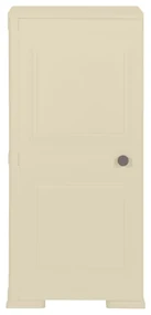 vidaXL Opbergkast hout-look 40x43x85,5 cm kunststof wit