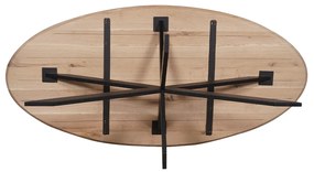 Starfurn Ferris Ovale Eettafel Naturel Eiken 210 Cm - 210 X 100cm.