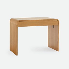 Bureau, eikenfineer, 1 lade, VENCE