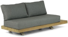 Hoek loungeset 5 personen Teak Taupe  Santika Furniture Santika