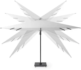 Platinum Voyager Vierkante Zweefparasol T2 2,7x2,7 m. - Havanna Taupe
