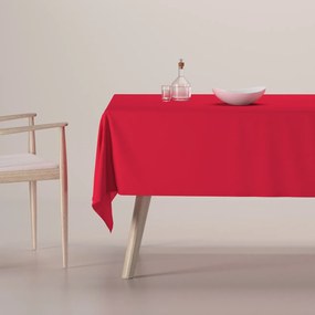 Dekoria Rechthoekig tafelkleed, rood, 130 x 130 cm