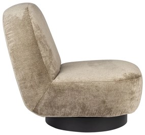Zuiver Eden Moss Ronde Fauteuil Draaibaar Moss Groen