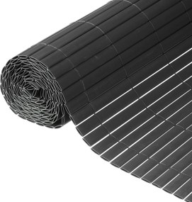 Nature dubbelwandig tuinscherm - 1m op 3m - antraciet