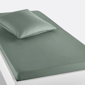 Hoeslaken voor kinderen, effen, gewassen katoen, omslag 30 cm, KUMCO
