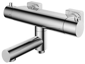 Hotbath Gal Thermostatische badmengkraan met wegdraaibare omstel uitloop chroom GL020CR