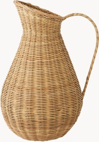 Handgemaakte decoratieve karaf Nature van rotan, 280 ml
