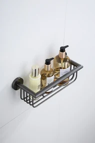 Saniclear Iron shampoo houder verouderd ijzer - gunmetal
