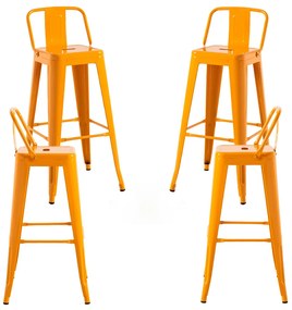 Set 4 Krukken Torix Rugleuning