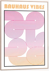 Ingelijste digitale print Bauhaus