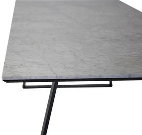Jörn Eettafel - Sören - 140x90 cm - Zwart - Marmer - Jörn
