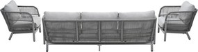 Garden Impressions Luzia loungeset 5-delig - taupe