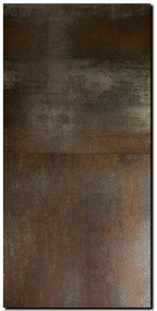Vloertegel 30x60 Cm Metallook Roest Bruin Mettallica A111