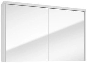 Fontana Basic spiegelkast 100cm met 2 deuren wit mat
