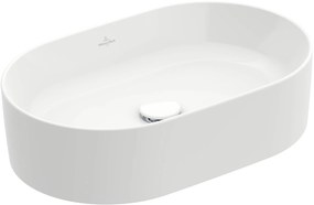 Villeroy & Boch Collaro Opzetwastafel 56x36x14,5 cm Wit Alpin